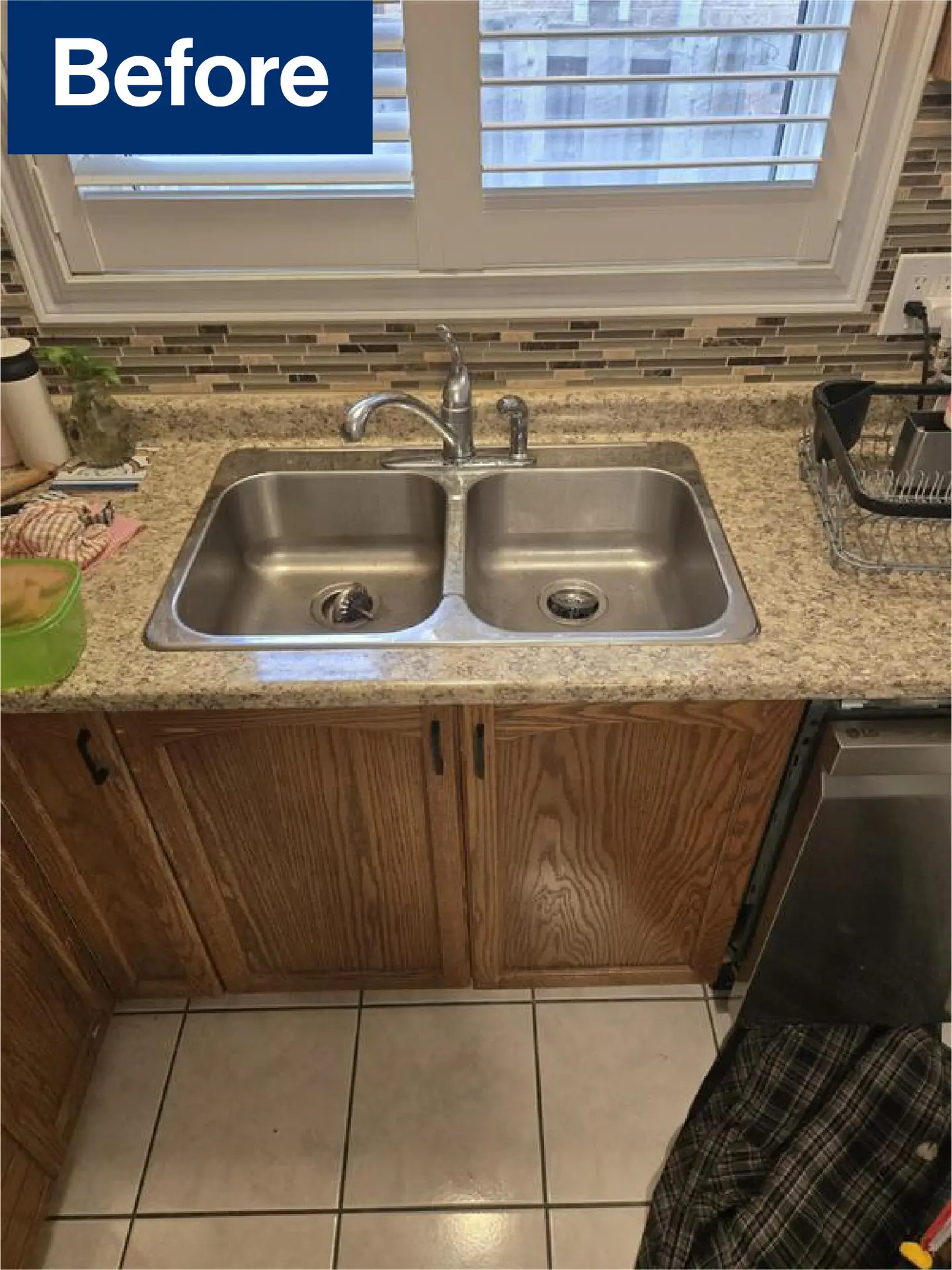 kitchen before